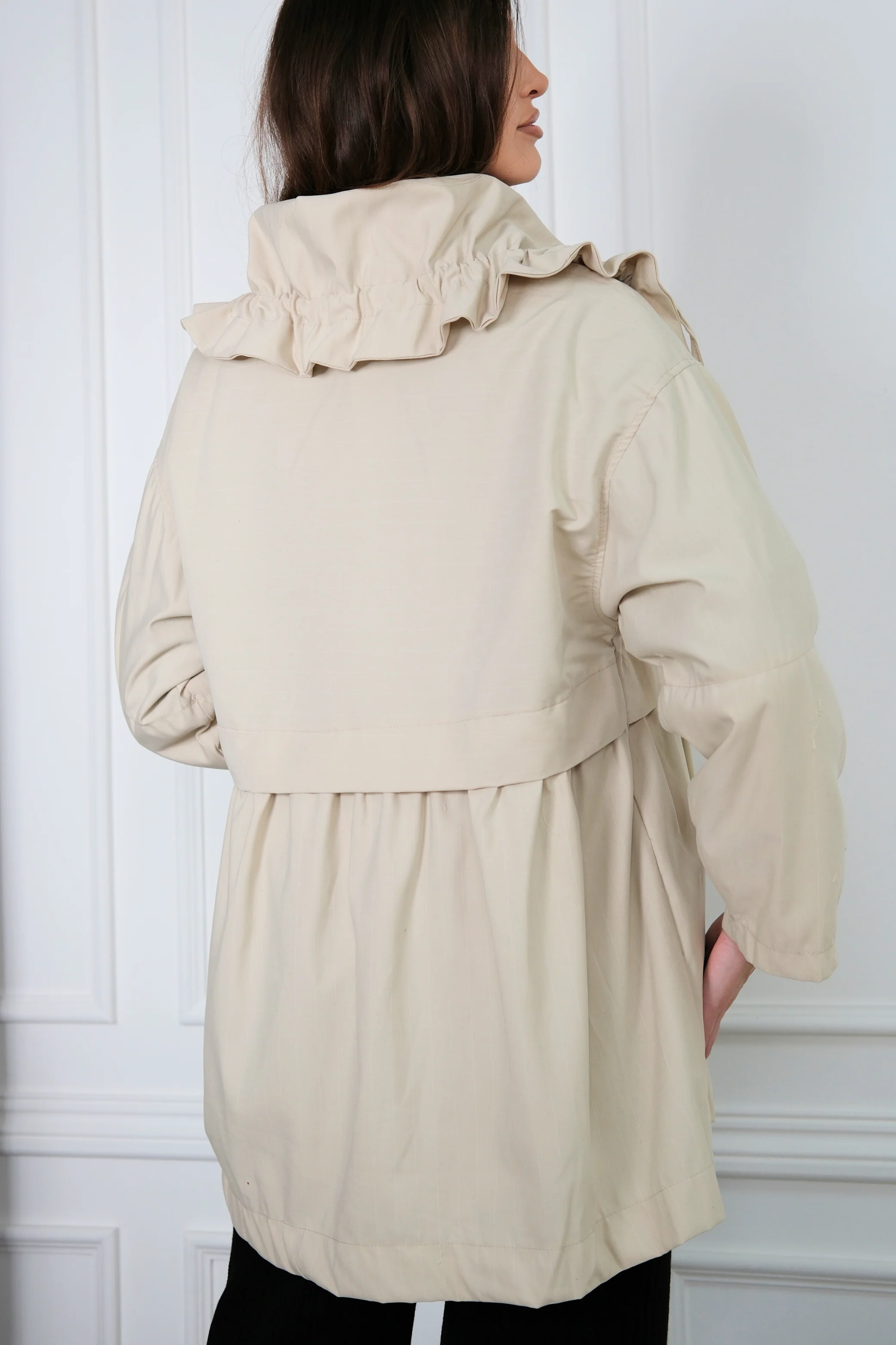 Celene Short Trench Coat - Image 3