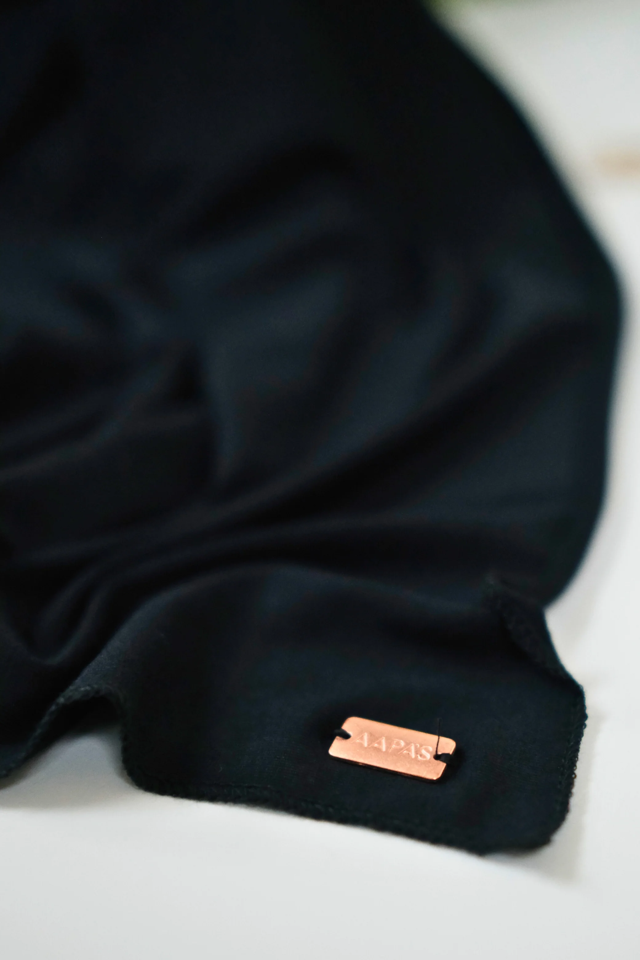Black Premium Jersey Hijab - Image 4