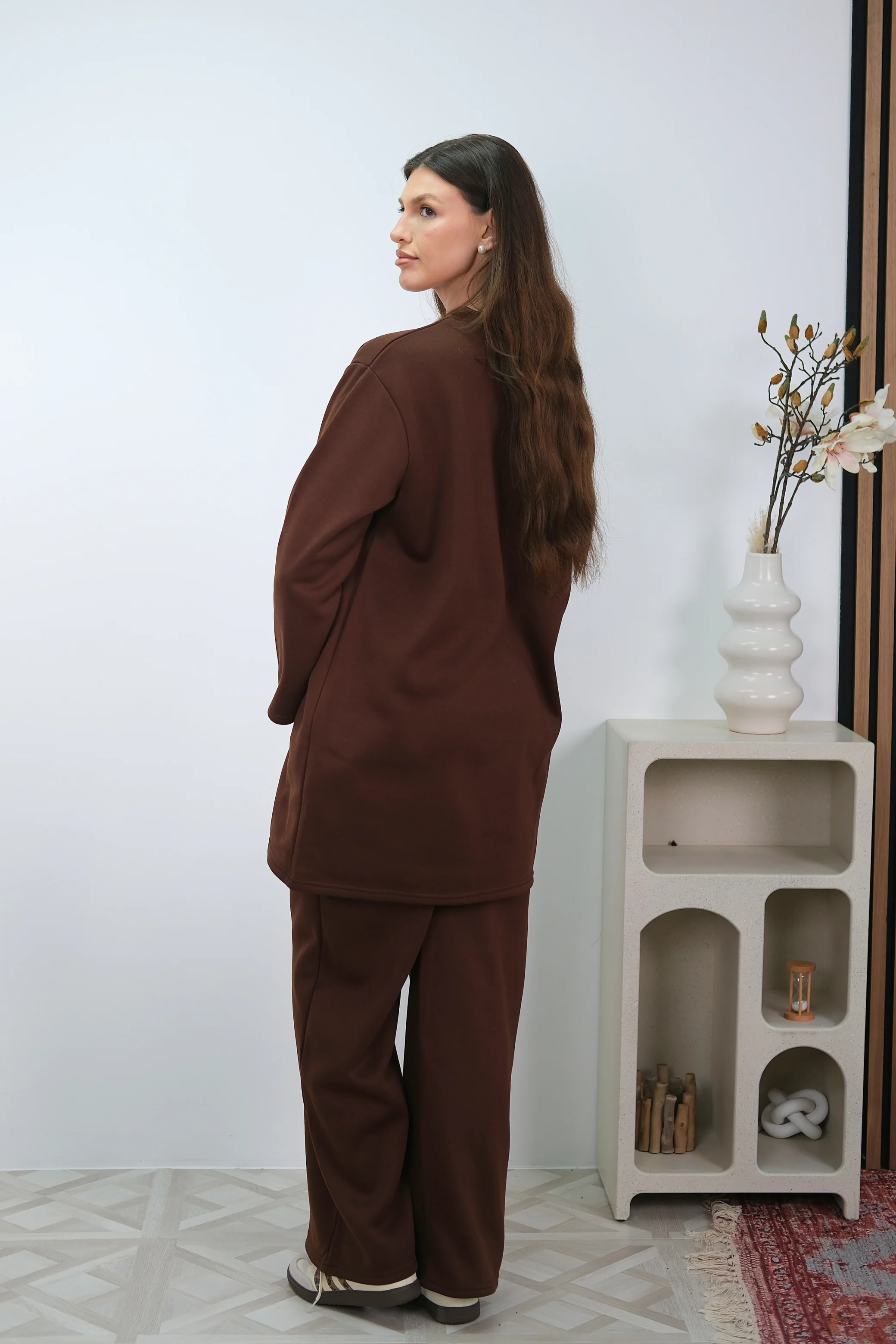 Signature Brown Lounge Co-Ord - Image 8