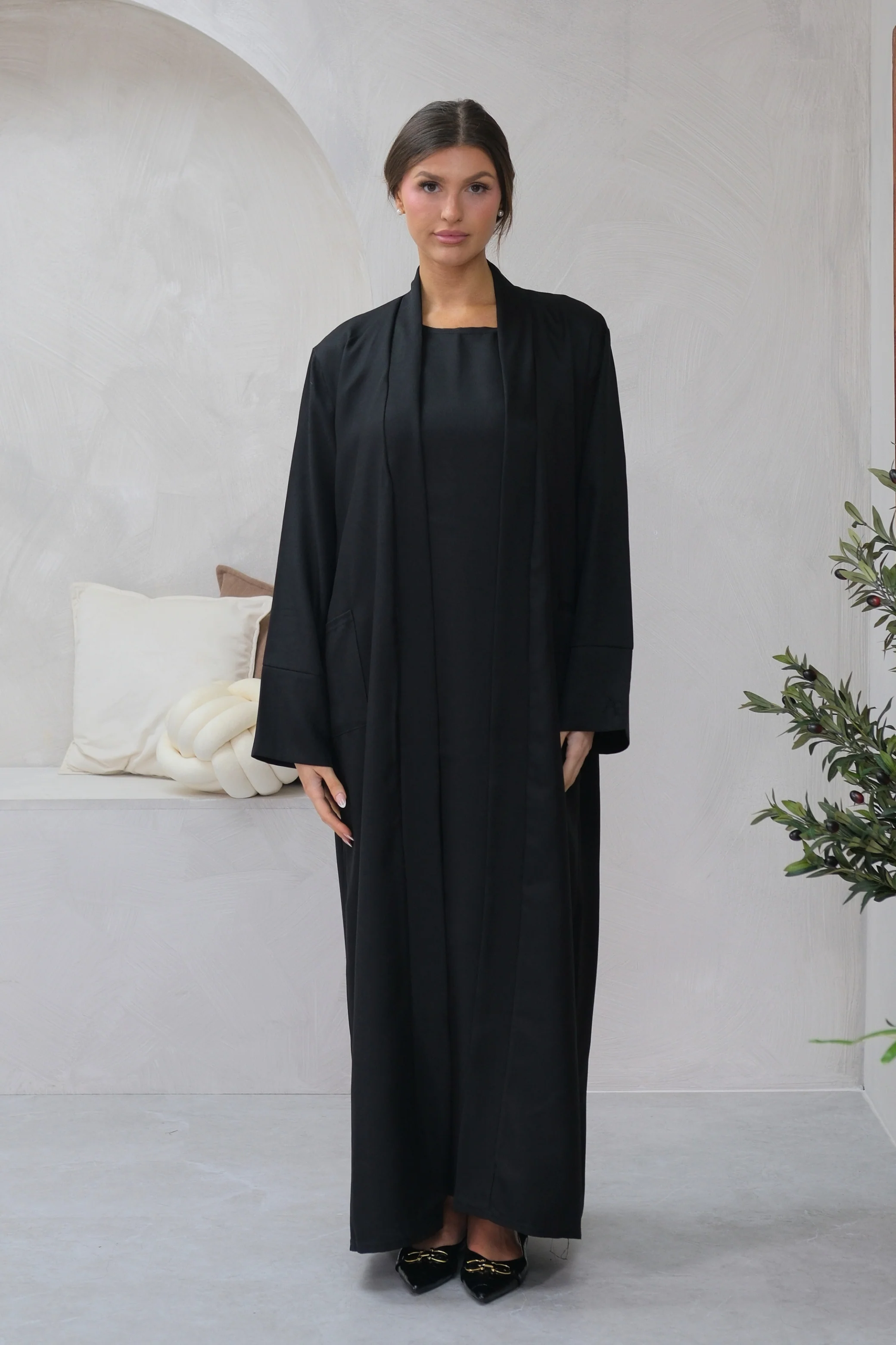 Le Noir Black Abaya - Image 4