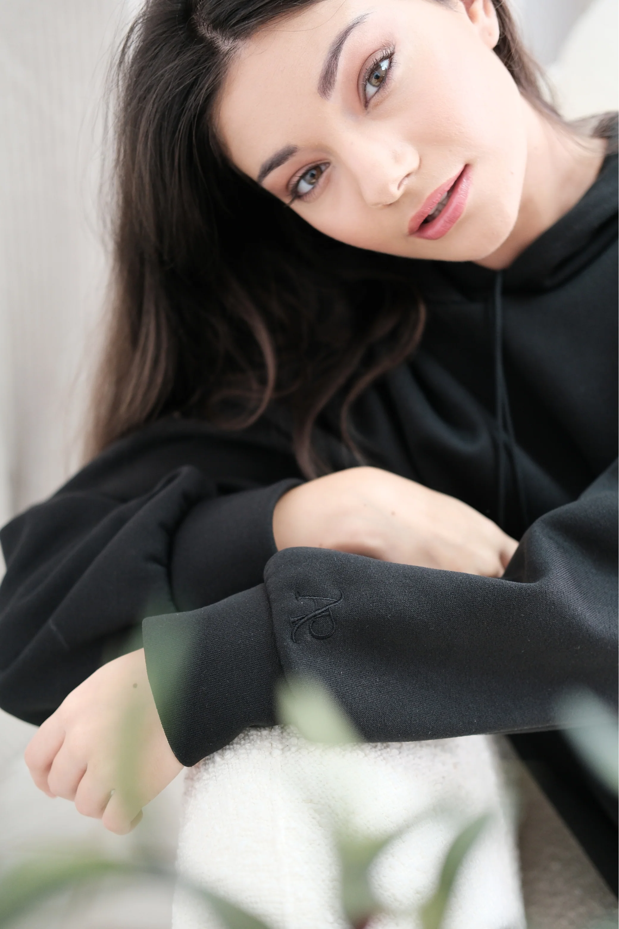 Signature Black Hoodie Dress - Image 4