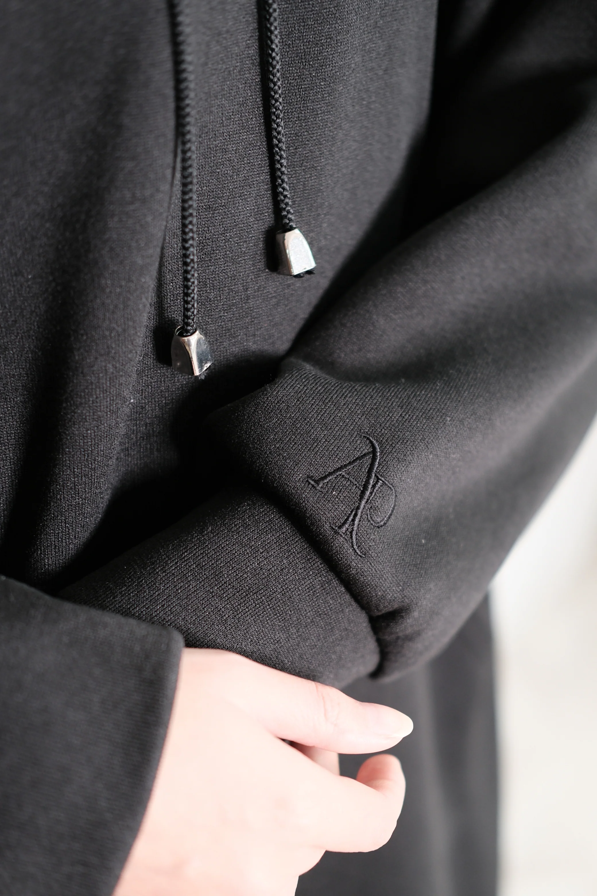 Signature Black Hoodie Dress - Image 5