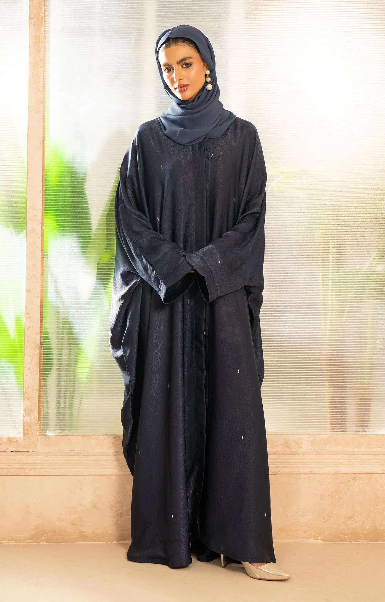 Iris Blue Abaya - Image 2