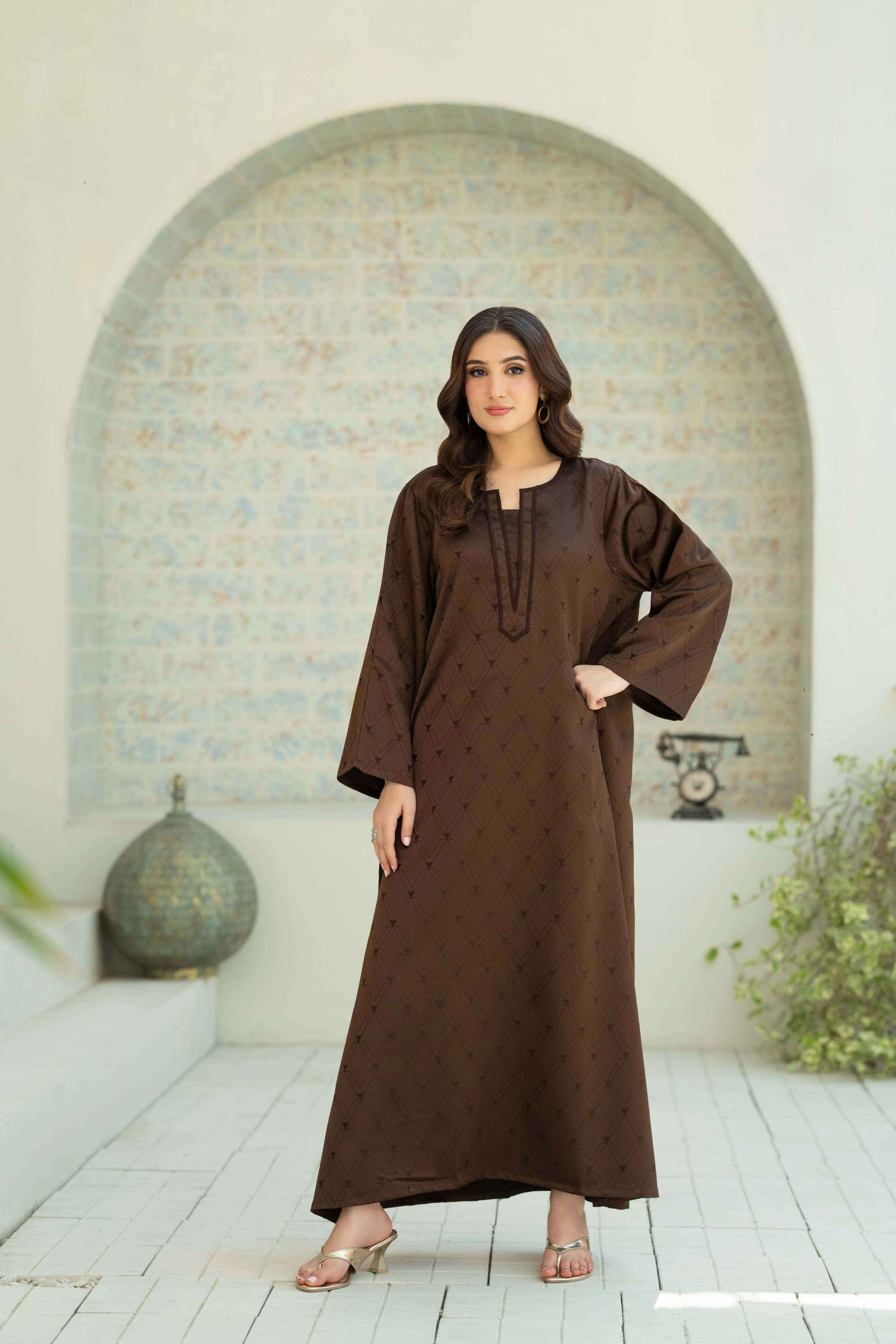 Sahara Jacquard Kaftan - Image 7