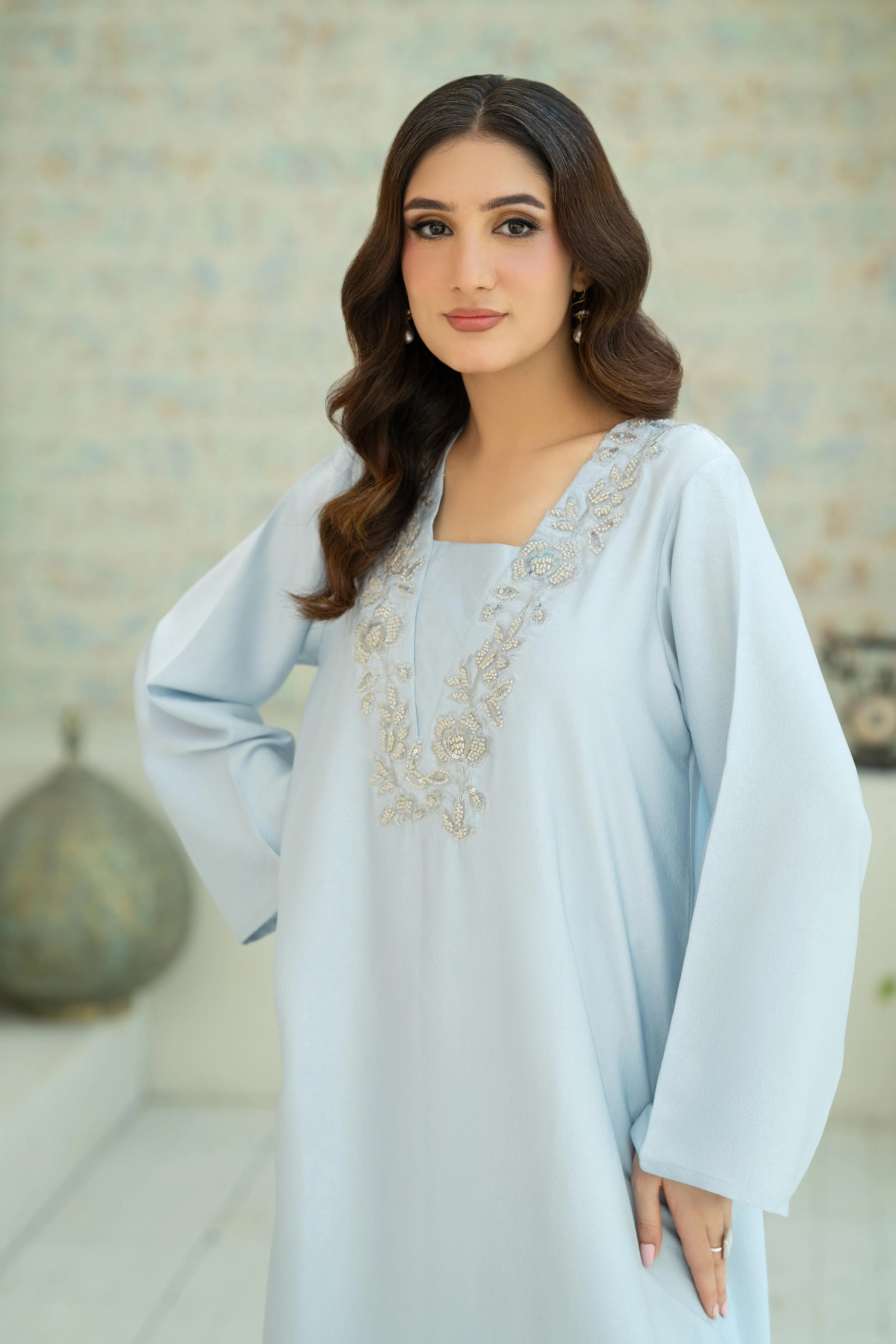 Mint Petal Kaftan - Image 2
