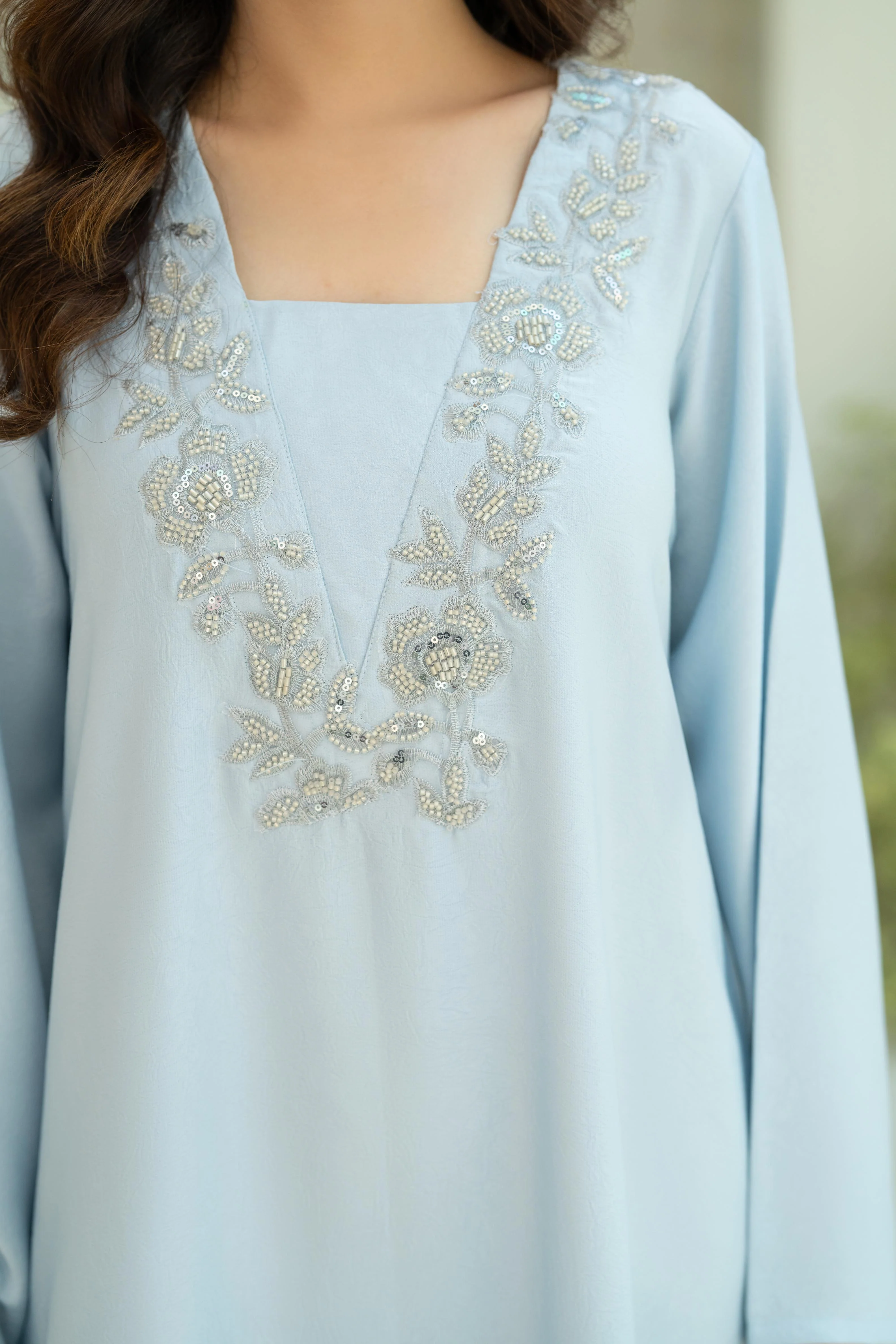 Mint Petal Kaftan - Image 9