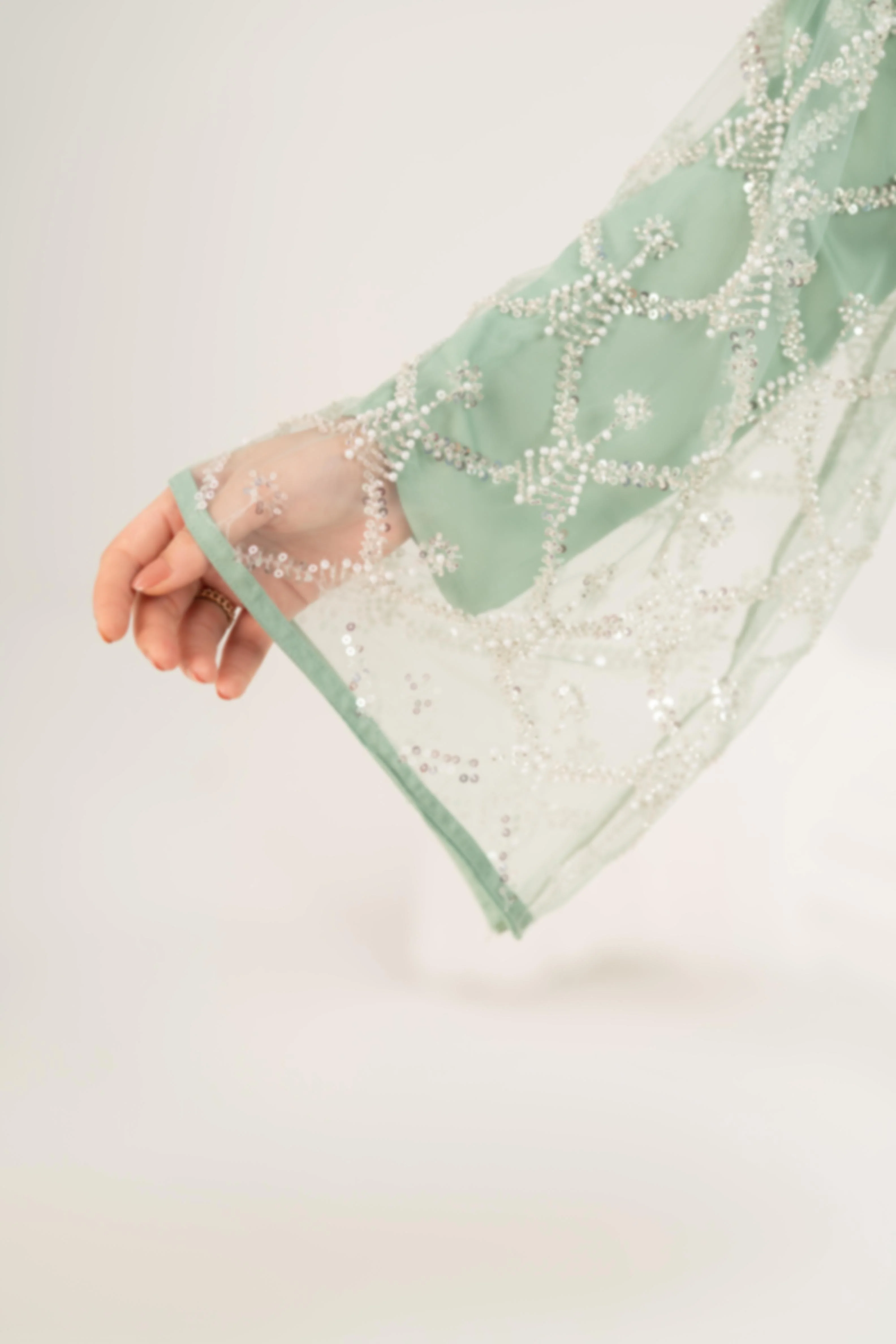 Lyra Sage Maxi Dress - Image 9