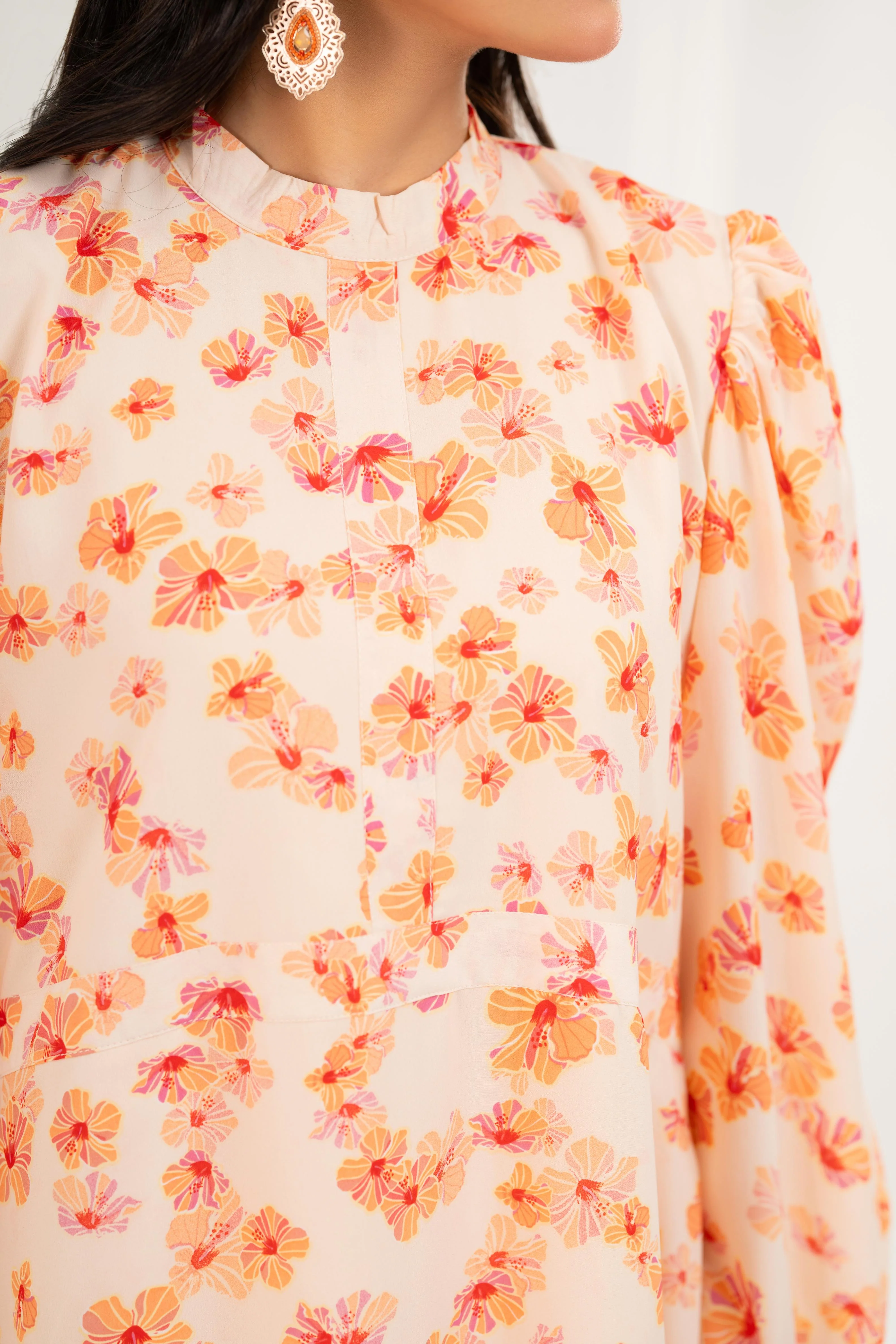 Sunset Floral Maxi Dress - Image 10