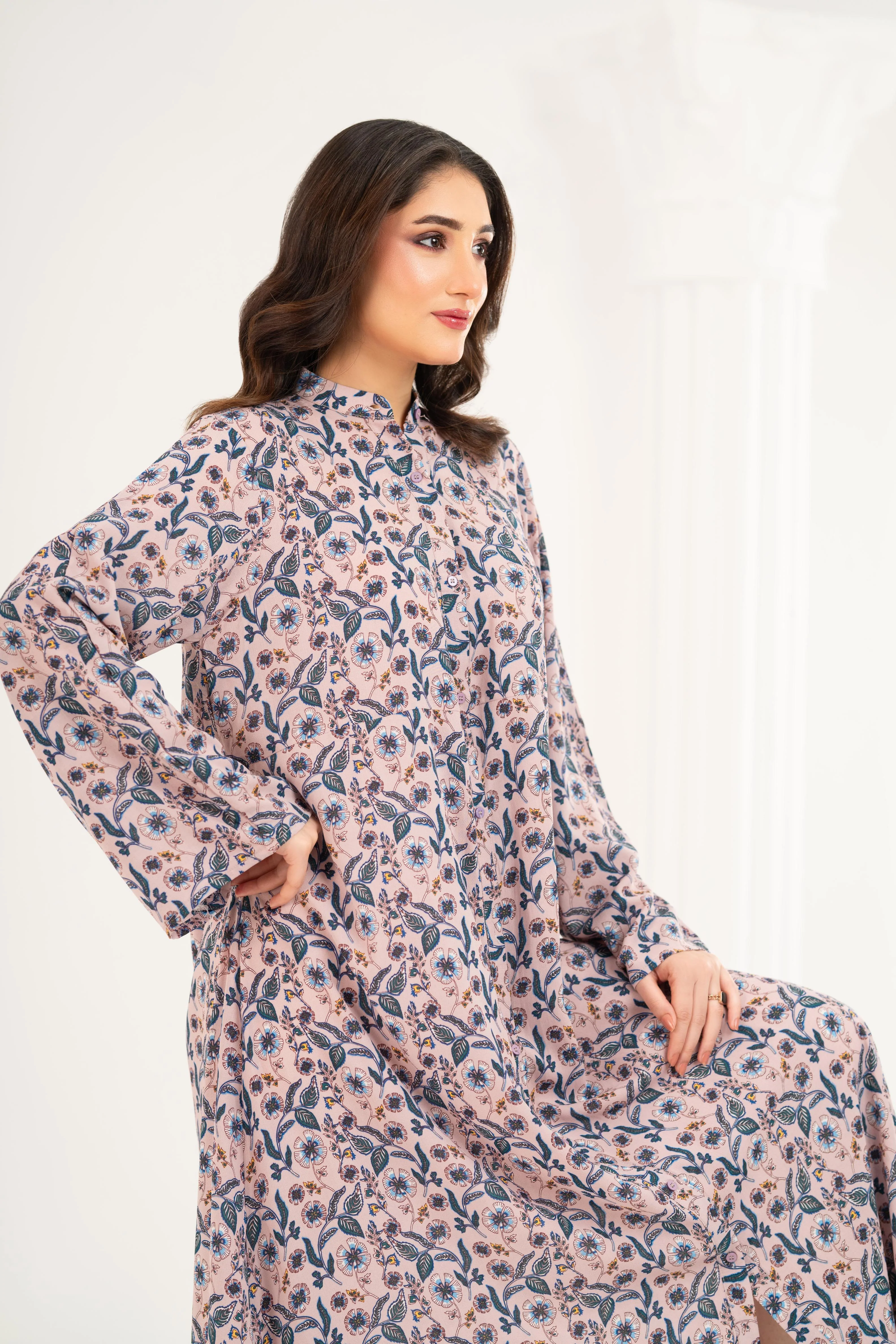 Vintage Garden Midi Dress - Image 6