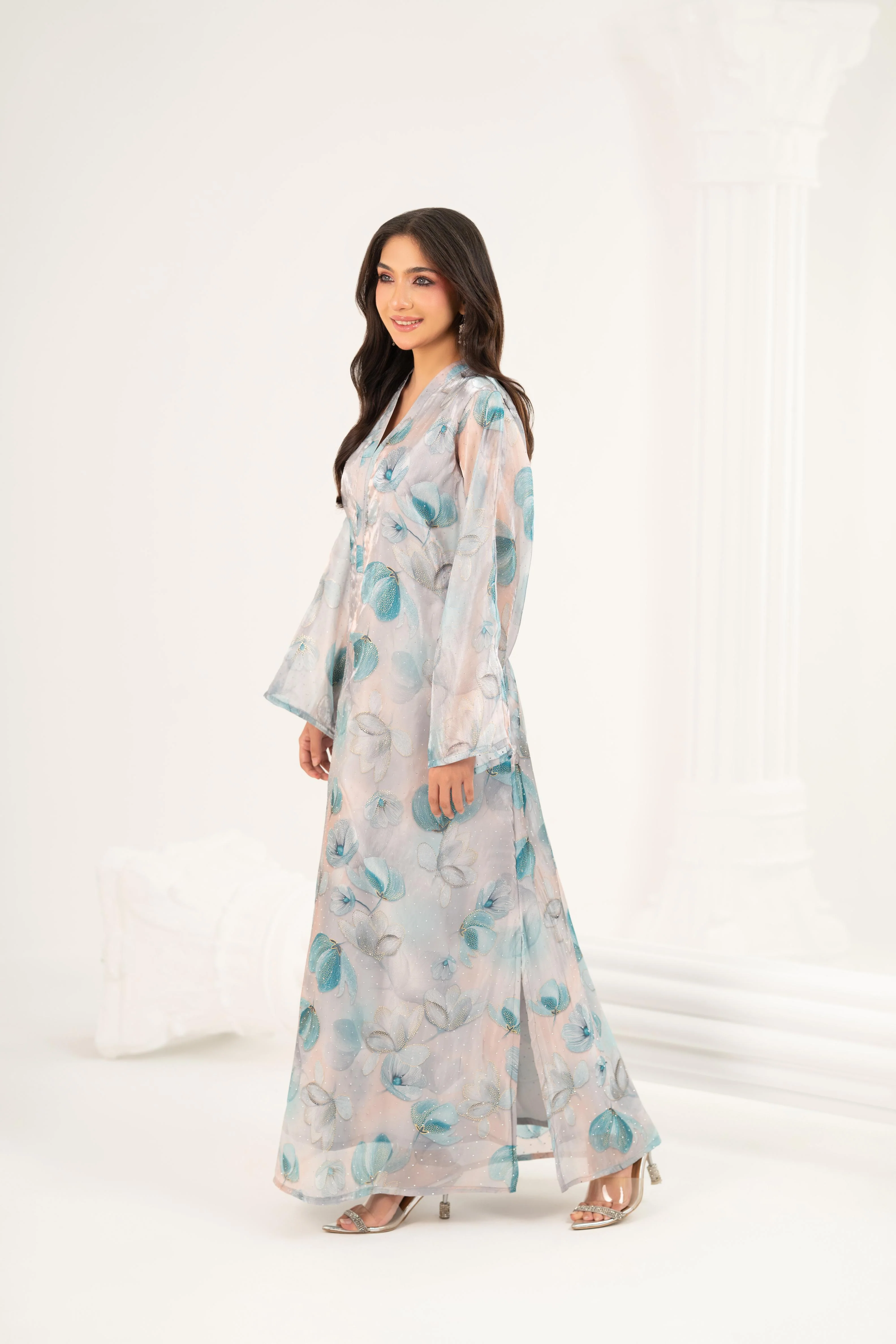 Maison Bleu Kaftan - Image 6