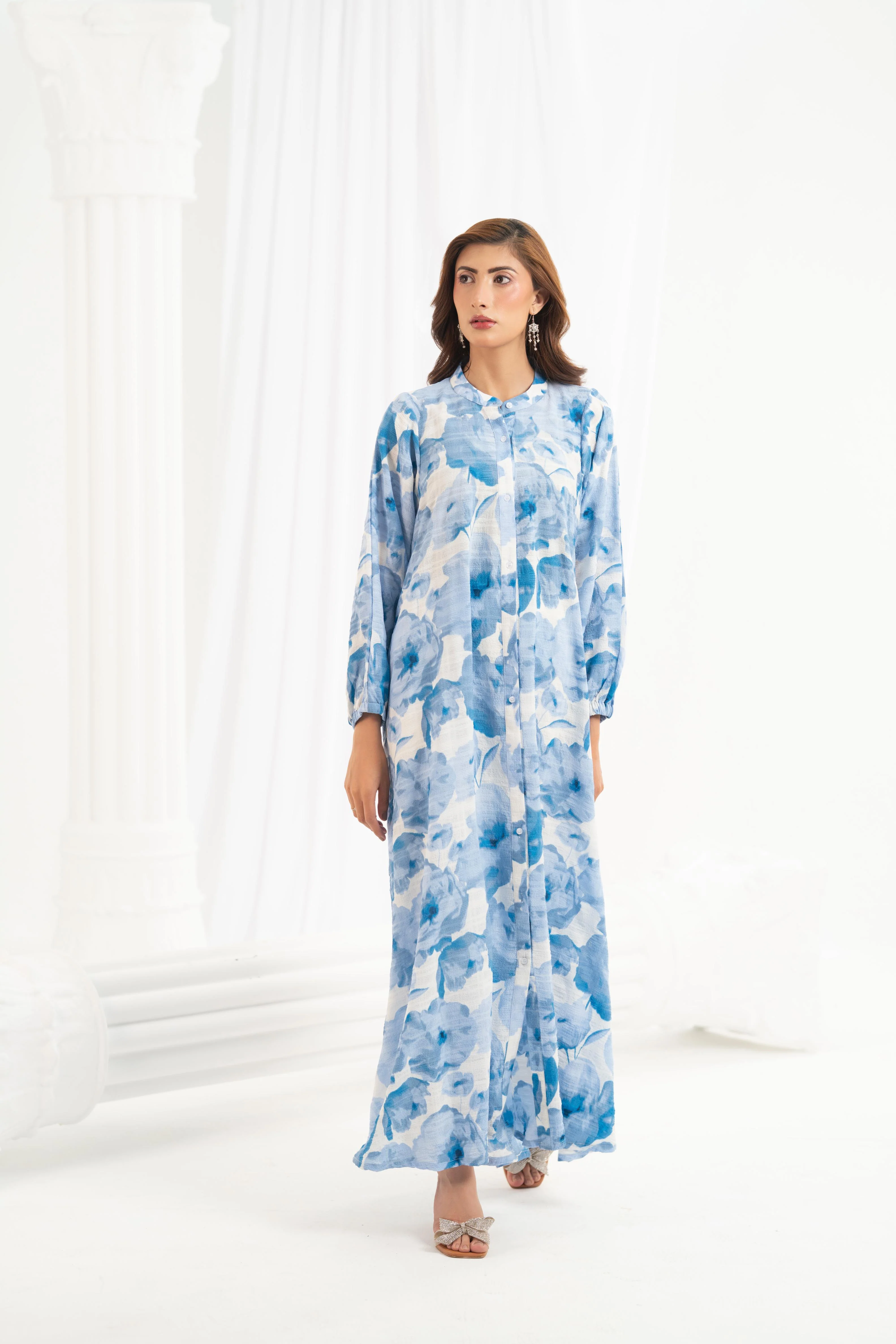 Blue Blossom Dress