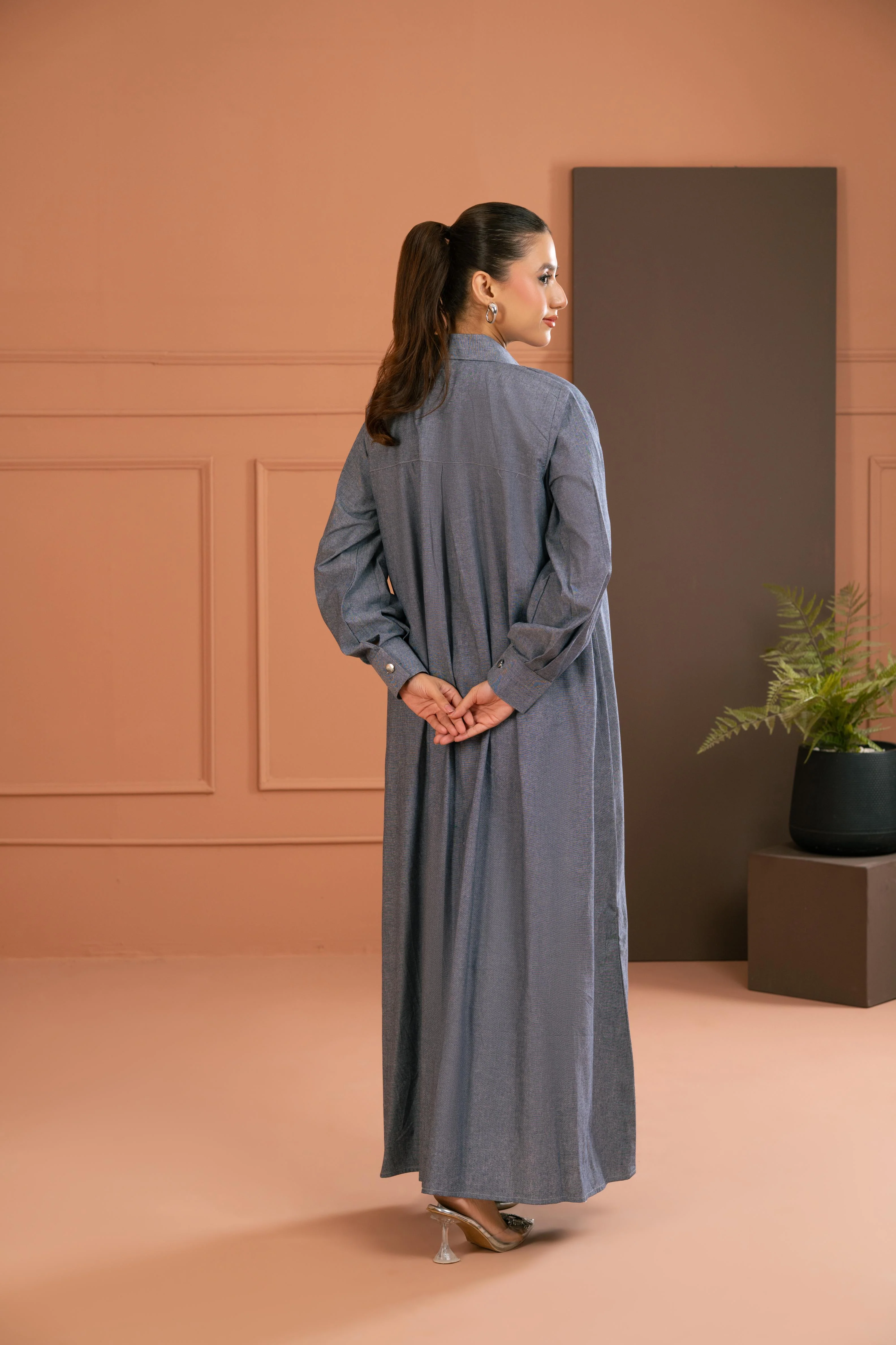 Denim Dress - Image 3