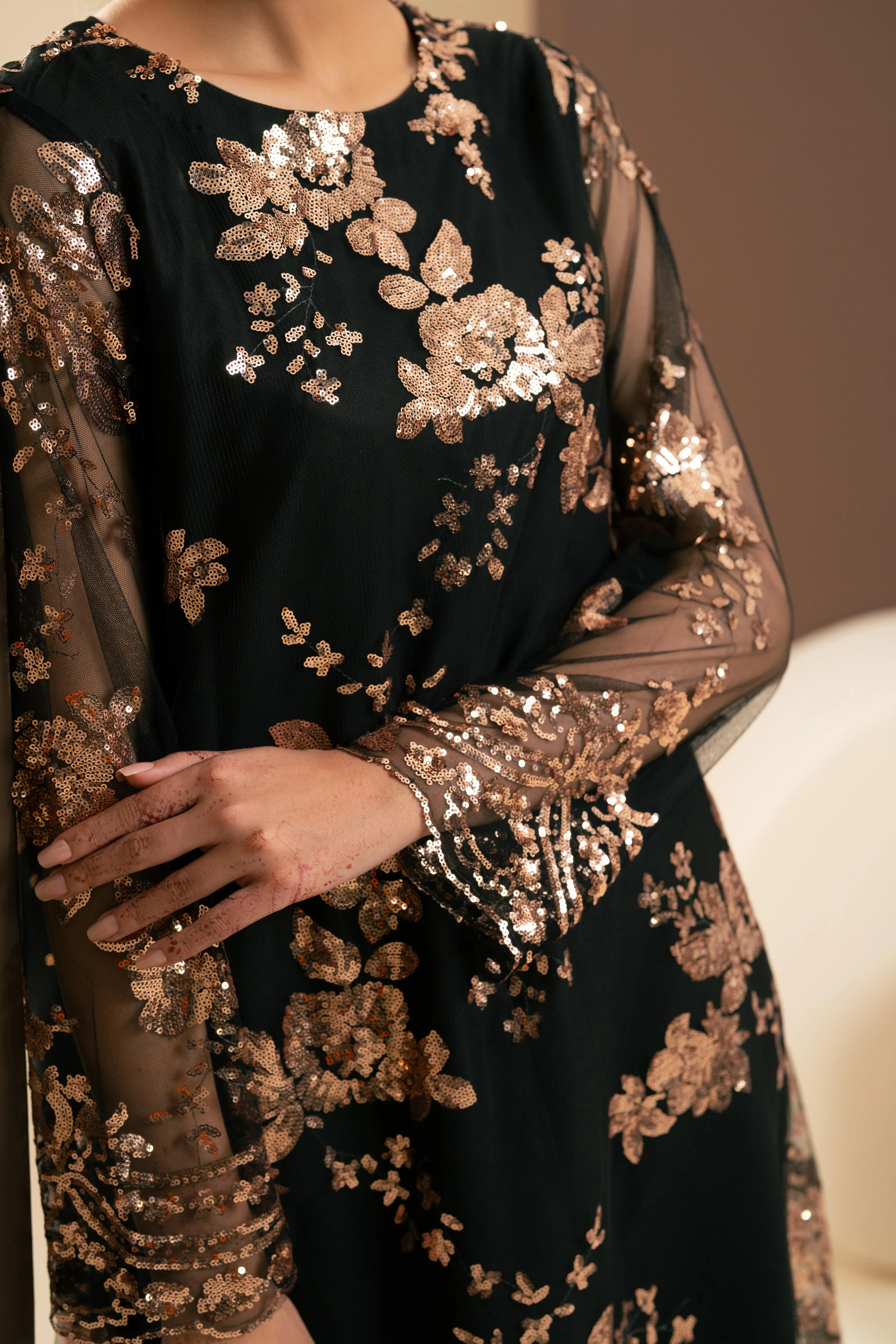 Aurielle Sequin Dress - Image 4