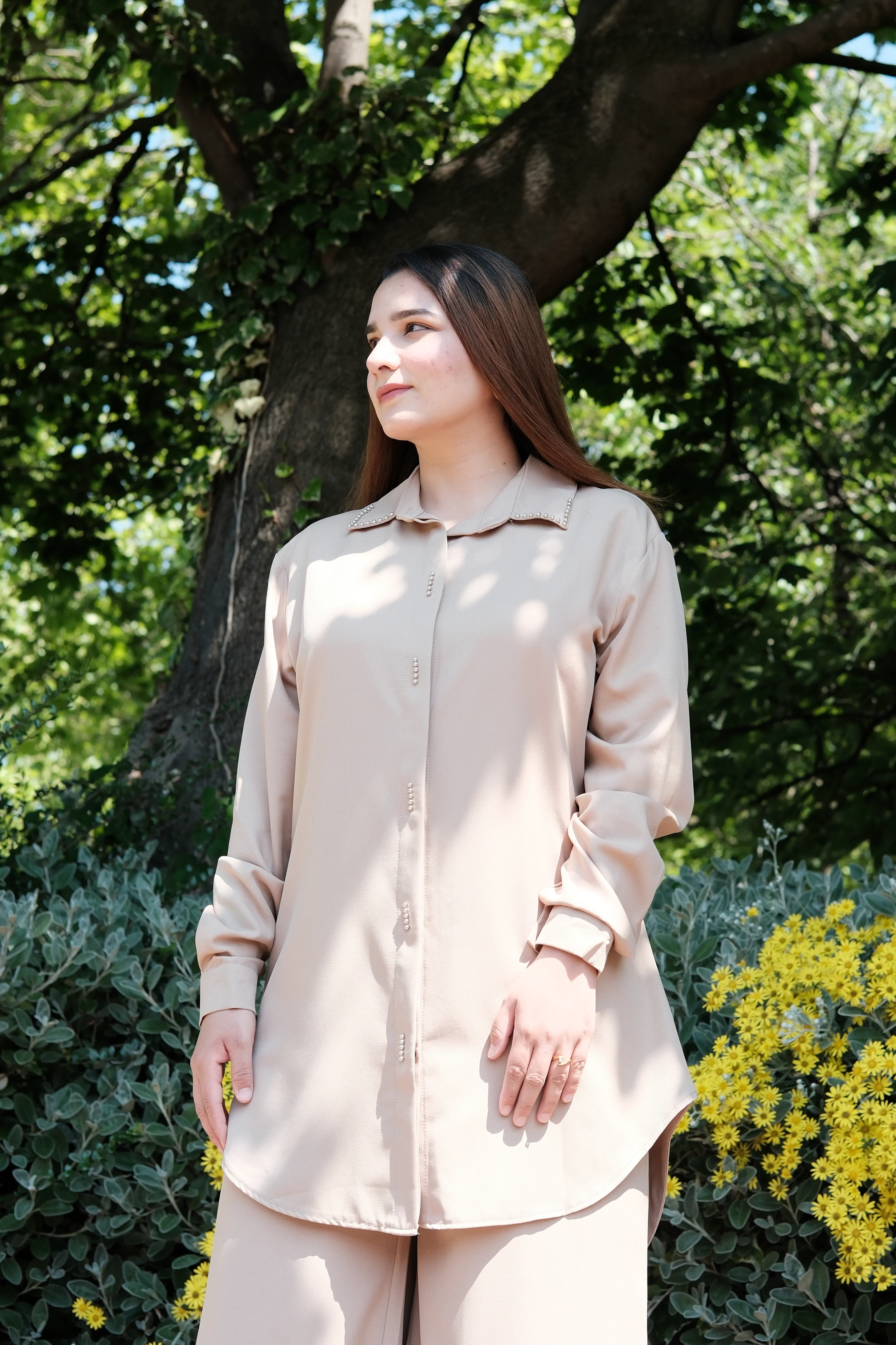 Aubre Beige Co-Ord - Image 3