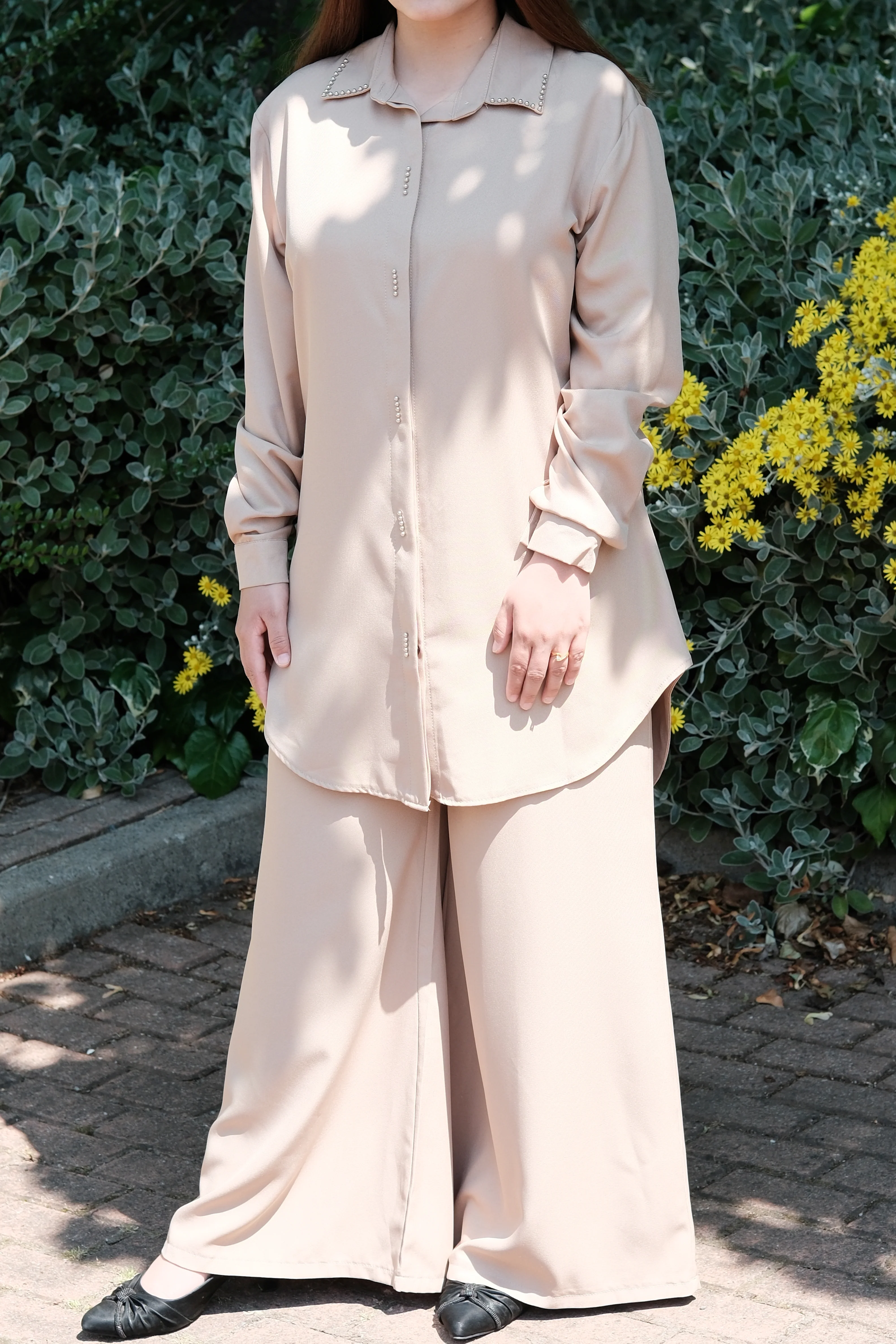 Aubre Beige Co-Ord - Image 4