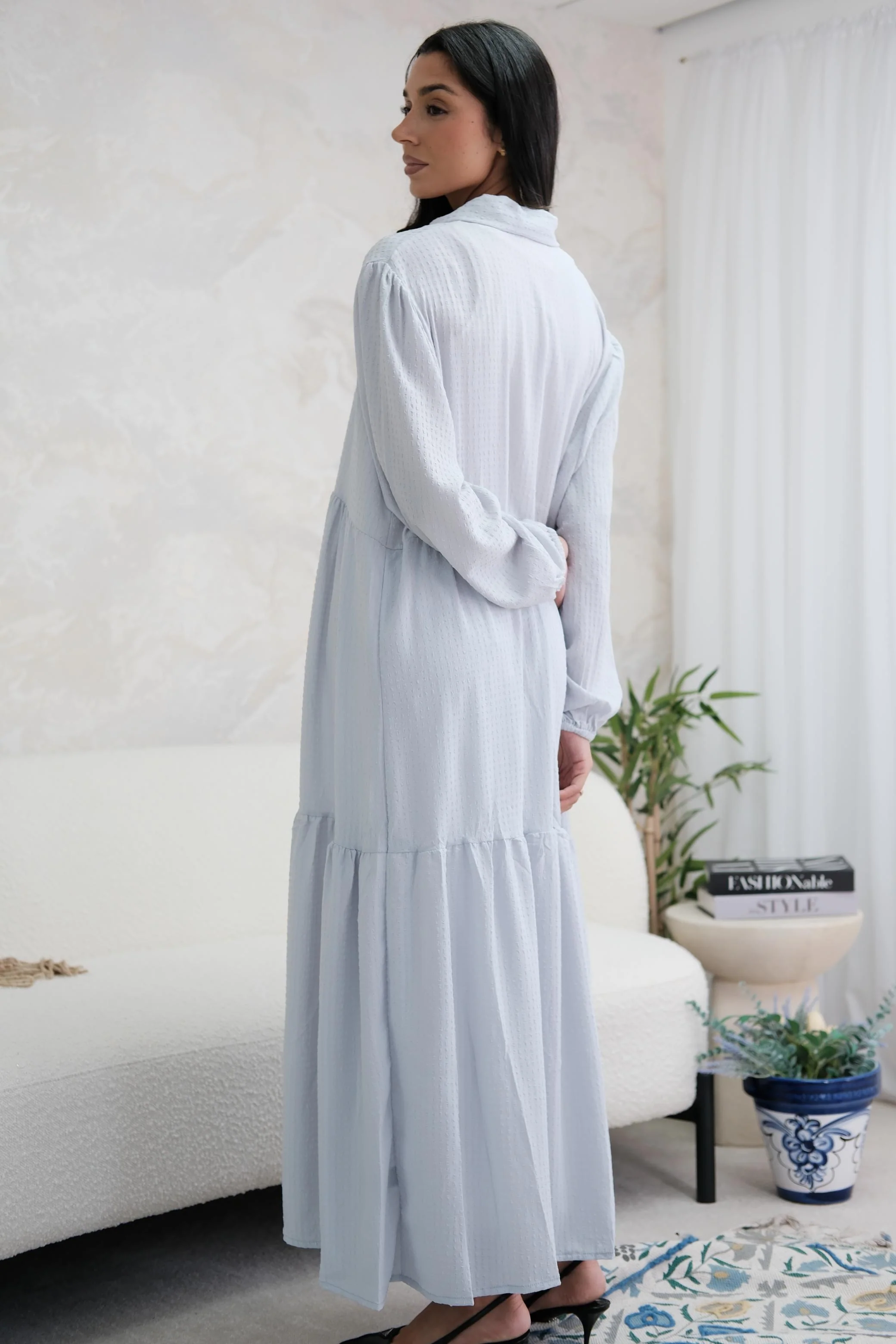 Enya Light Blue Dress - Image 3