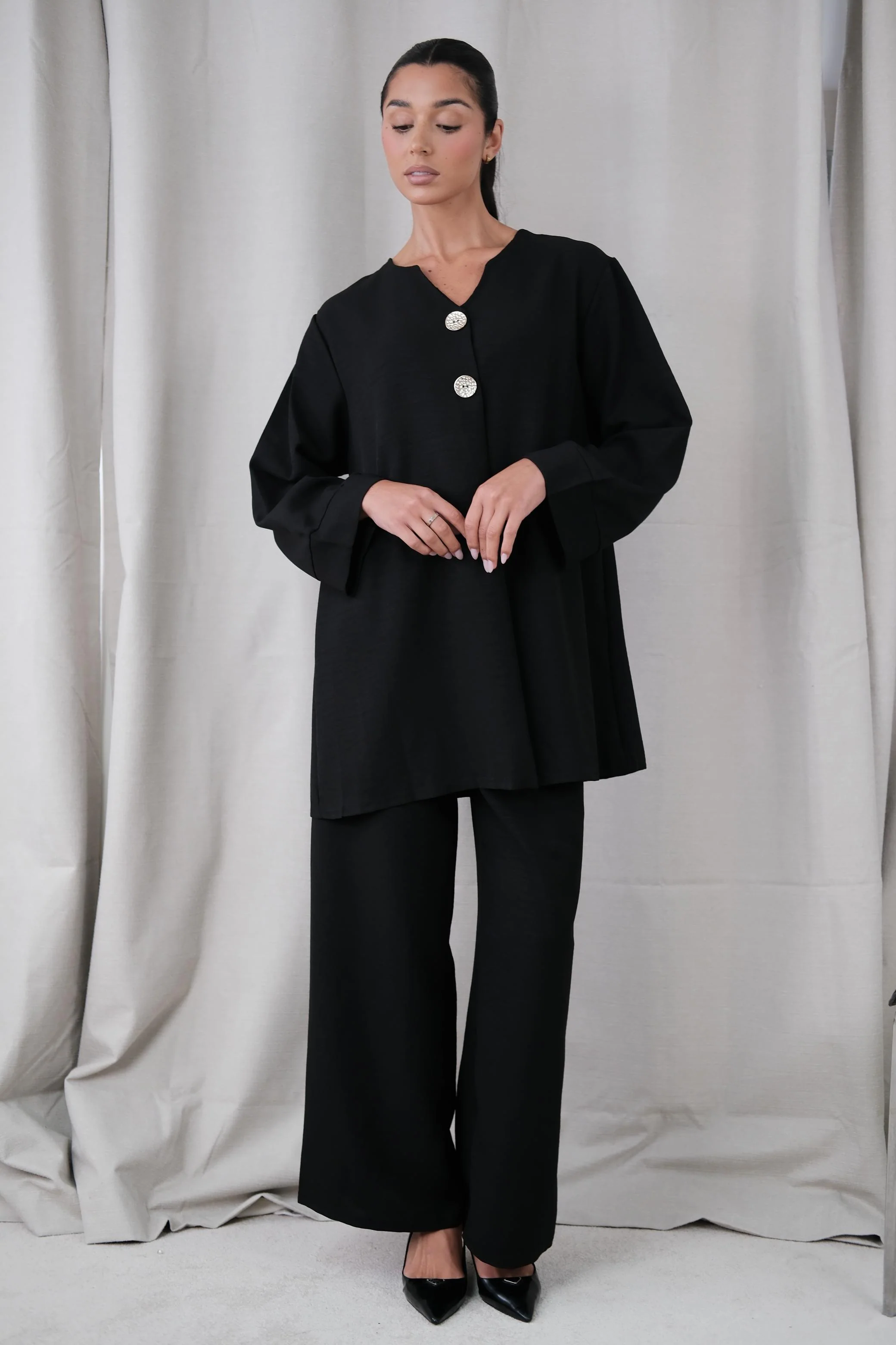 Zaynah Black Co-ord - Image 3