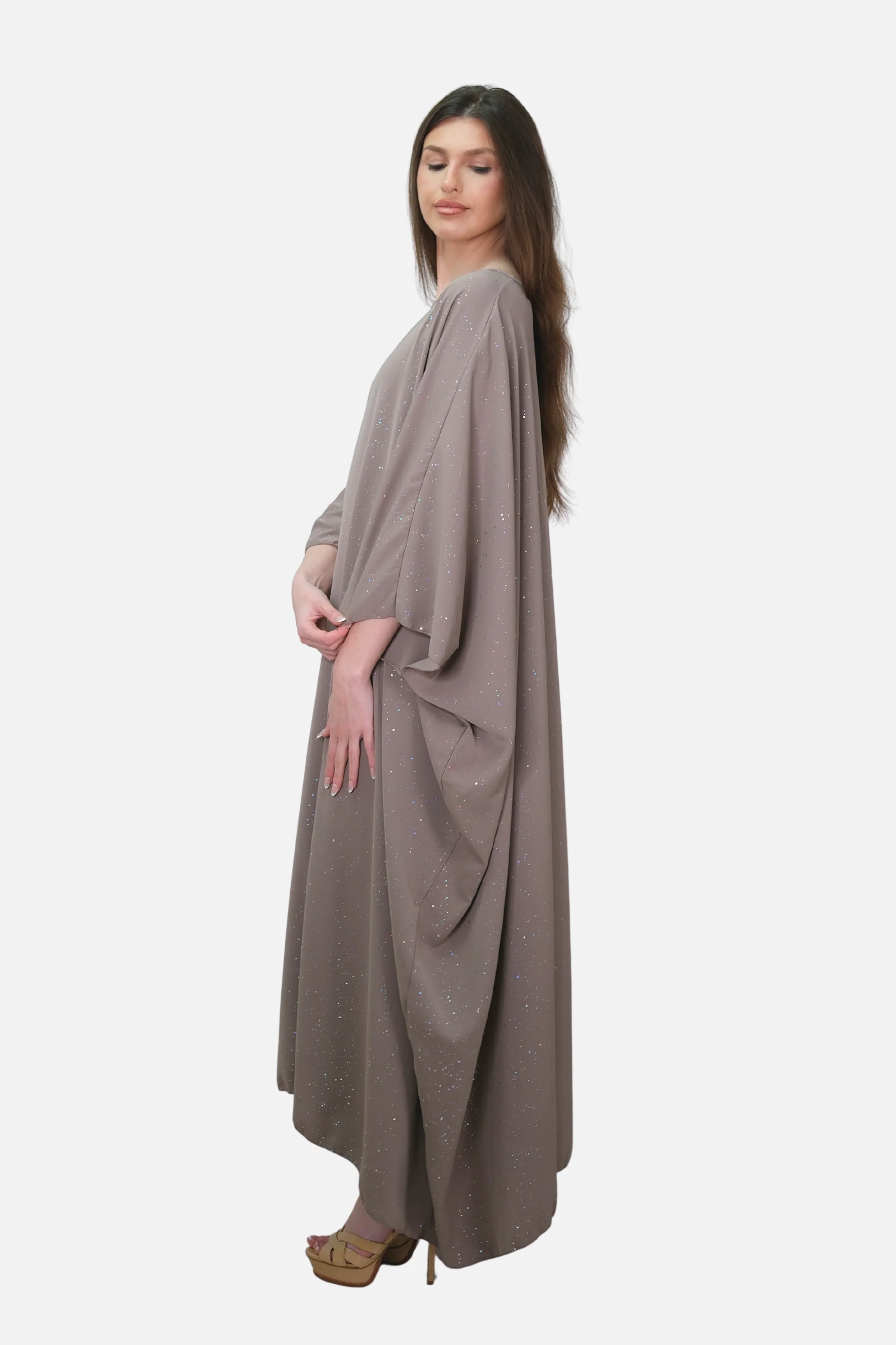 Solea Stone Drape Kaftan - Image 6