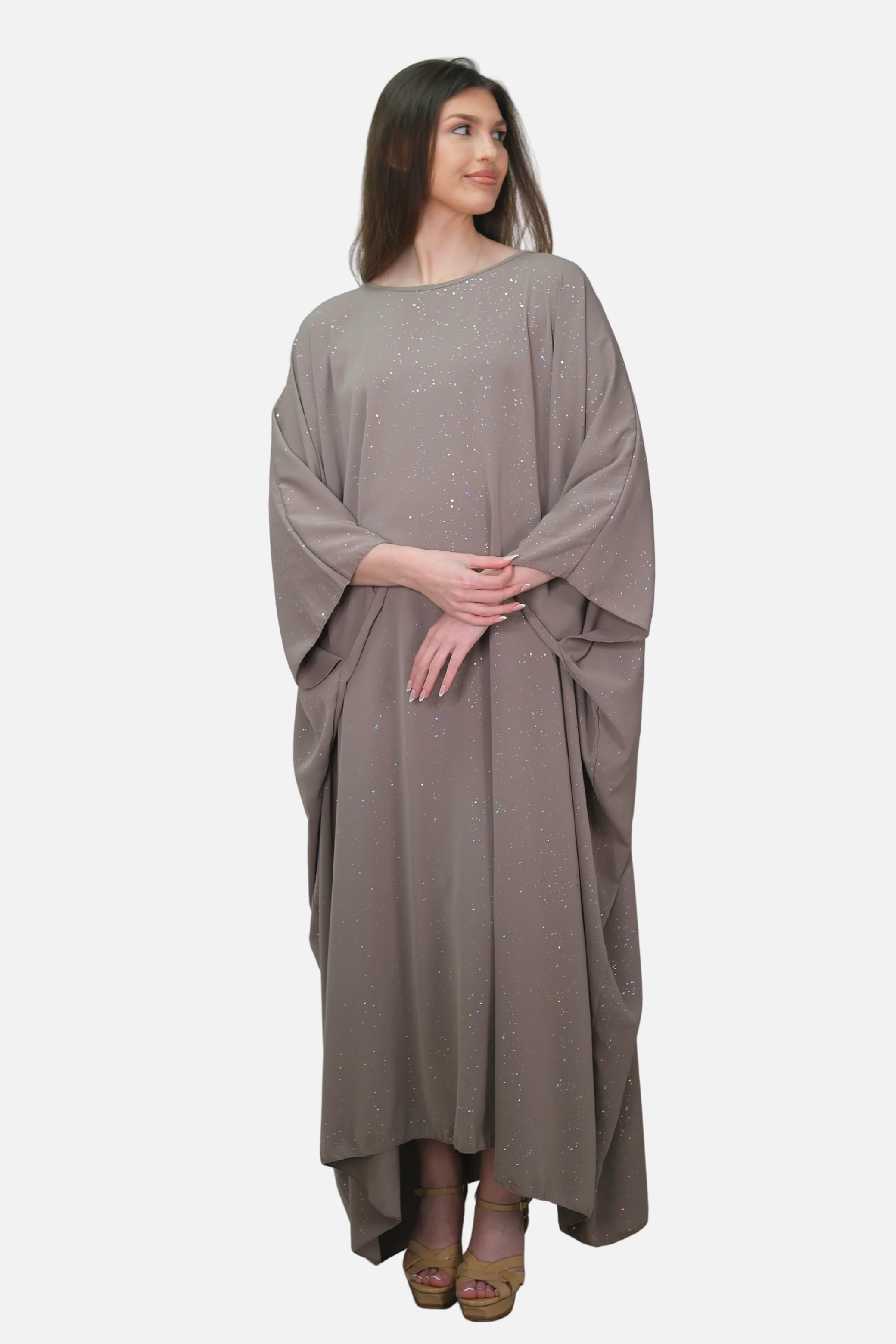 Solea Stone Drape Kaftan - Image 7