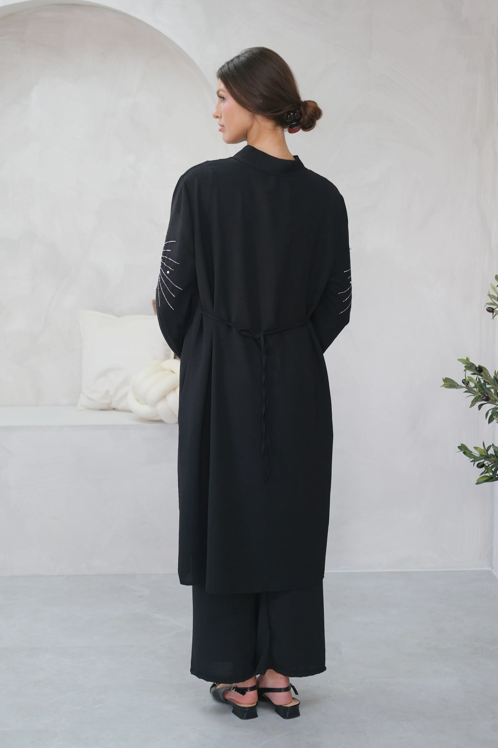 Elan Embellished Black Co-ord - Image 3