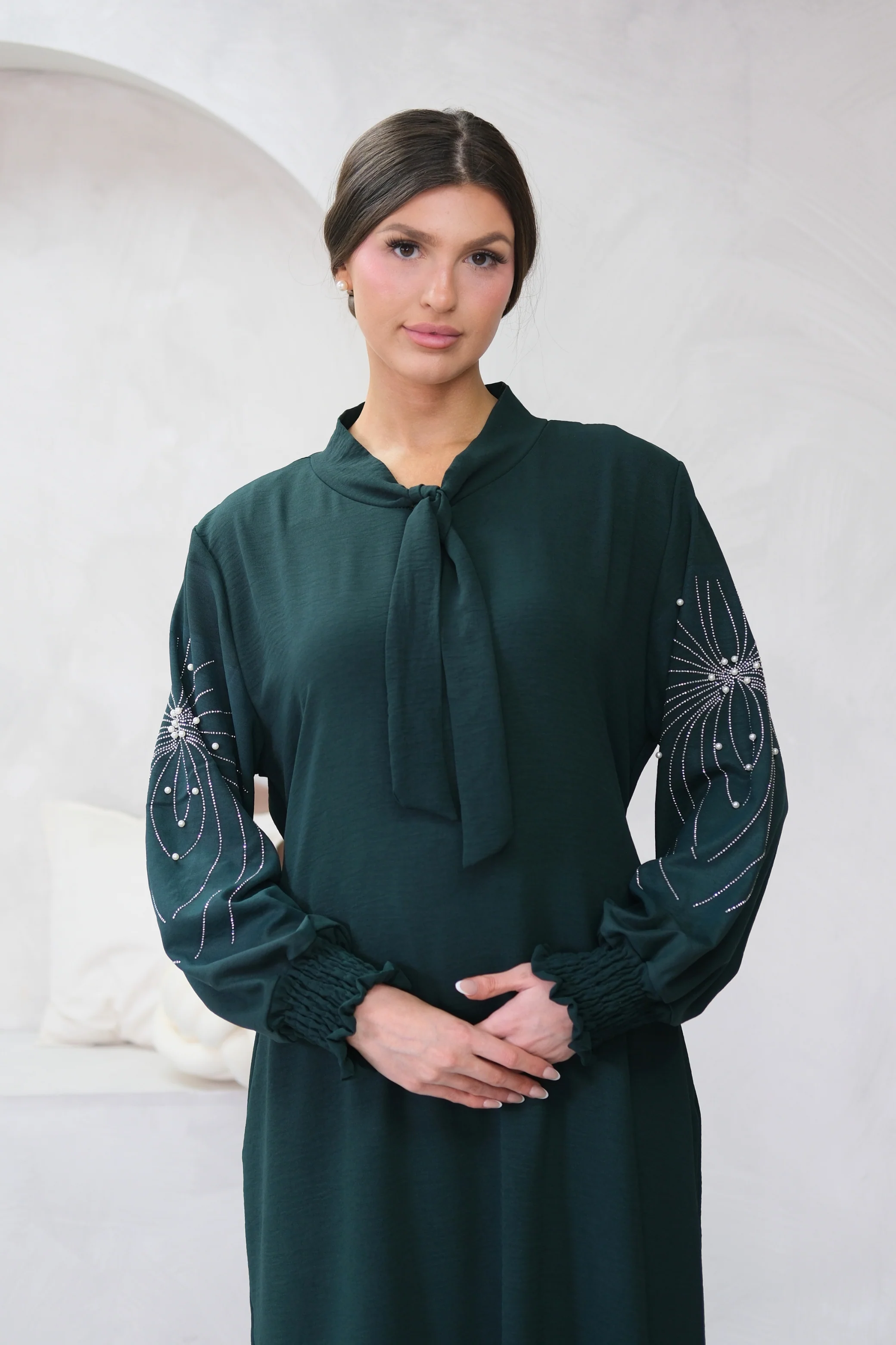Elan Embellished Green Co-ord - Image 2