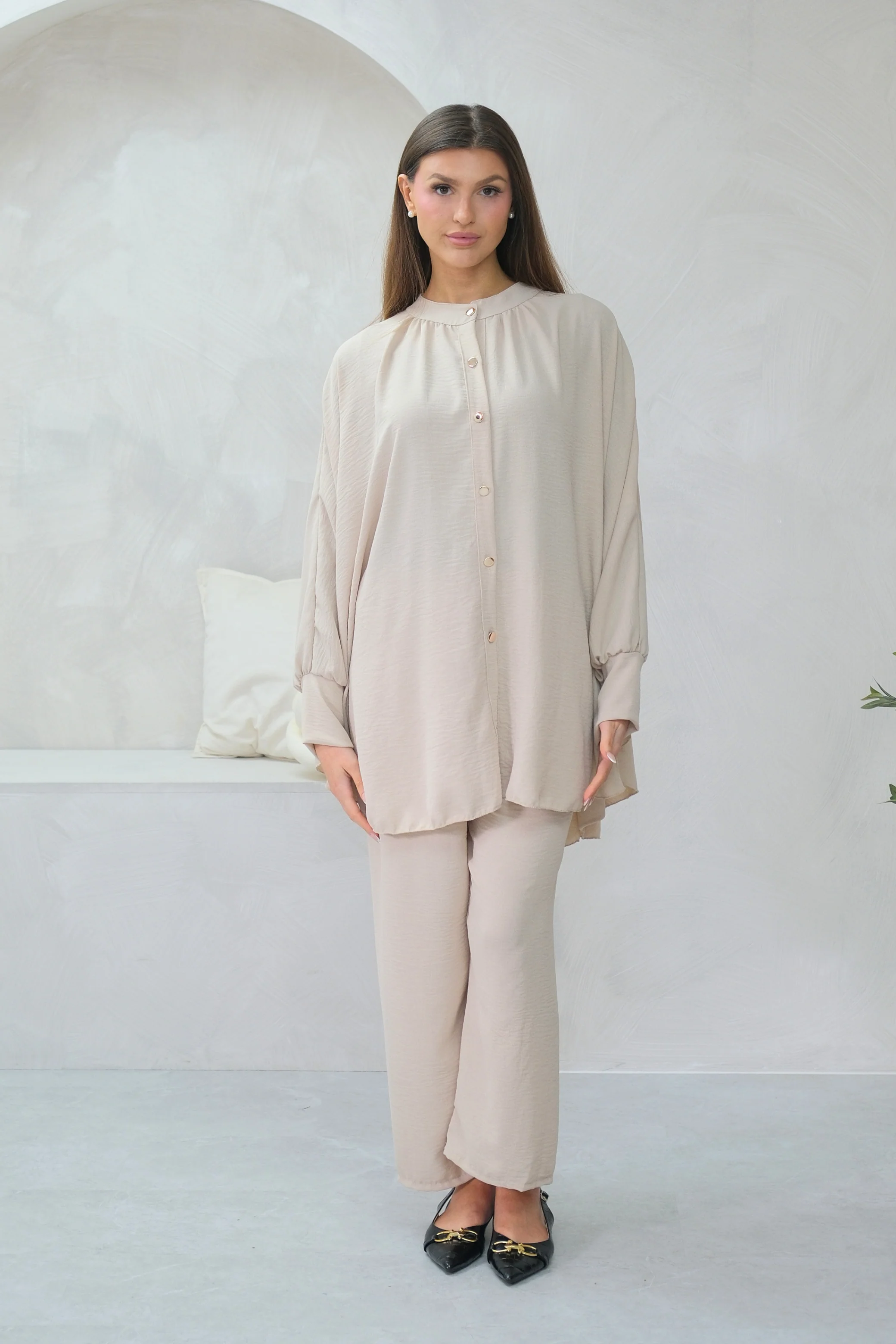Flow Beige Co-ord