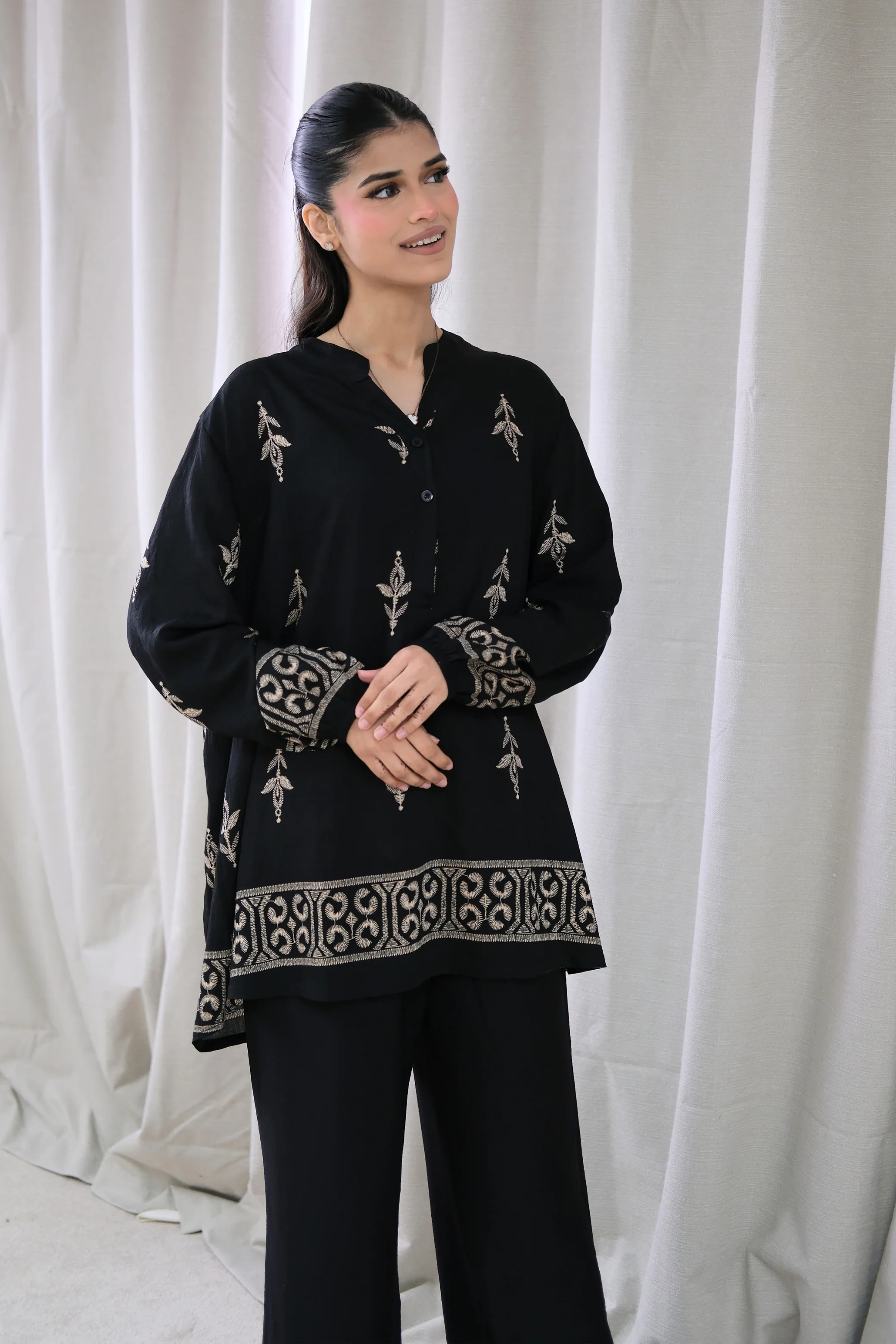 Siena Black Co-Ord - Image 2