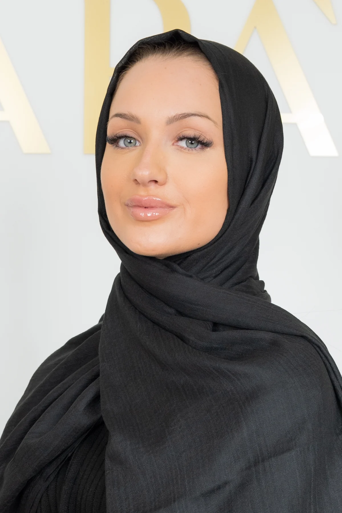 Black Modal Hijab - Image 4