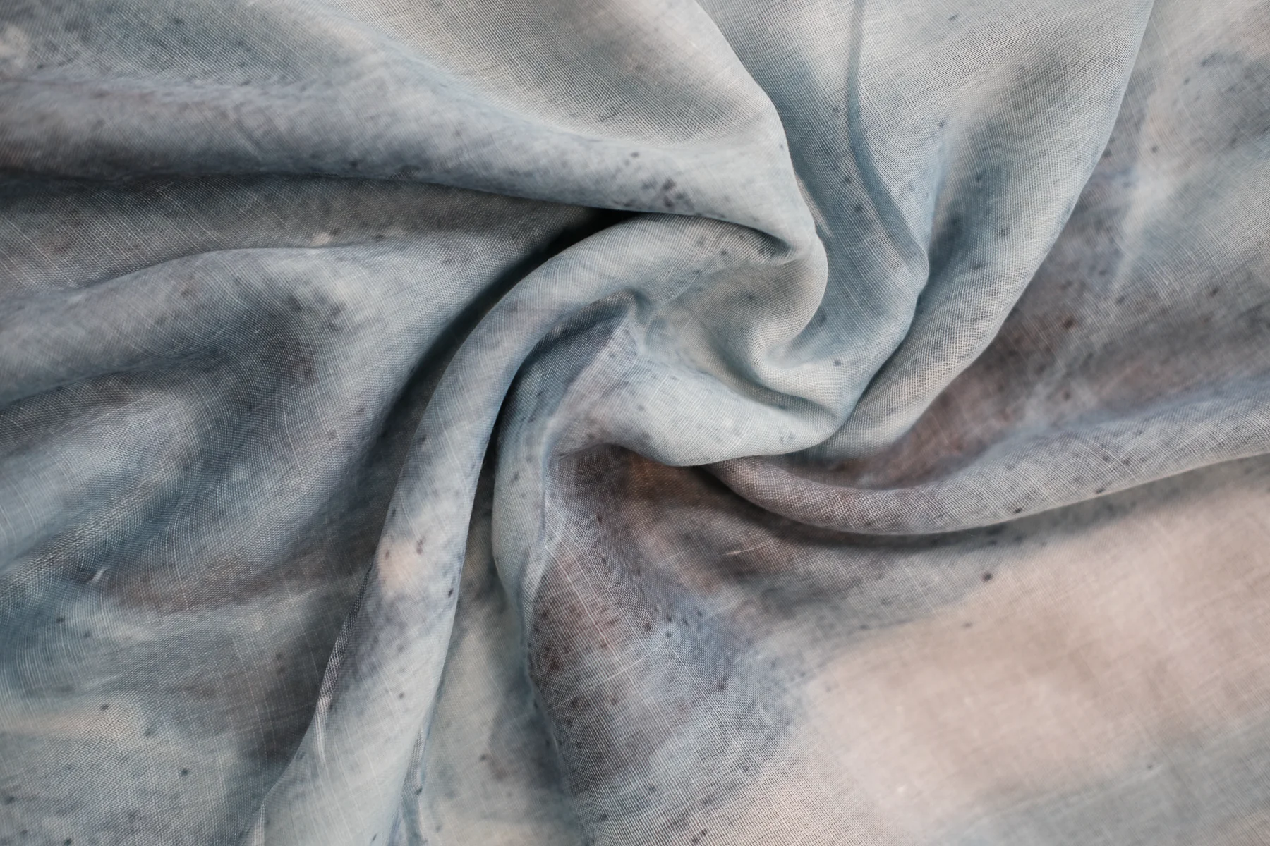 Watercolour Aqua Printed Hijab - Image 3