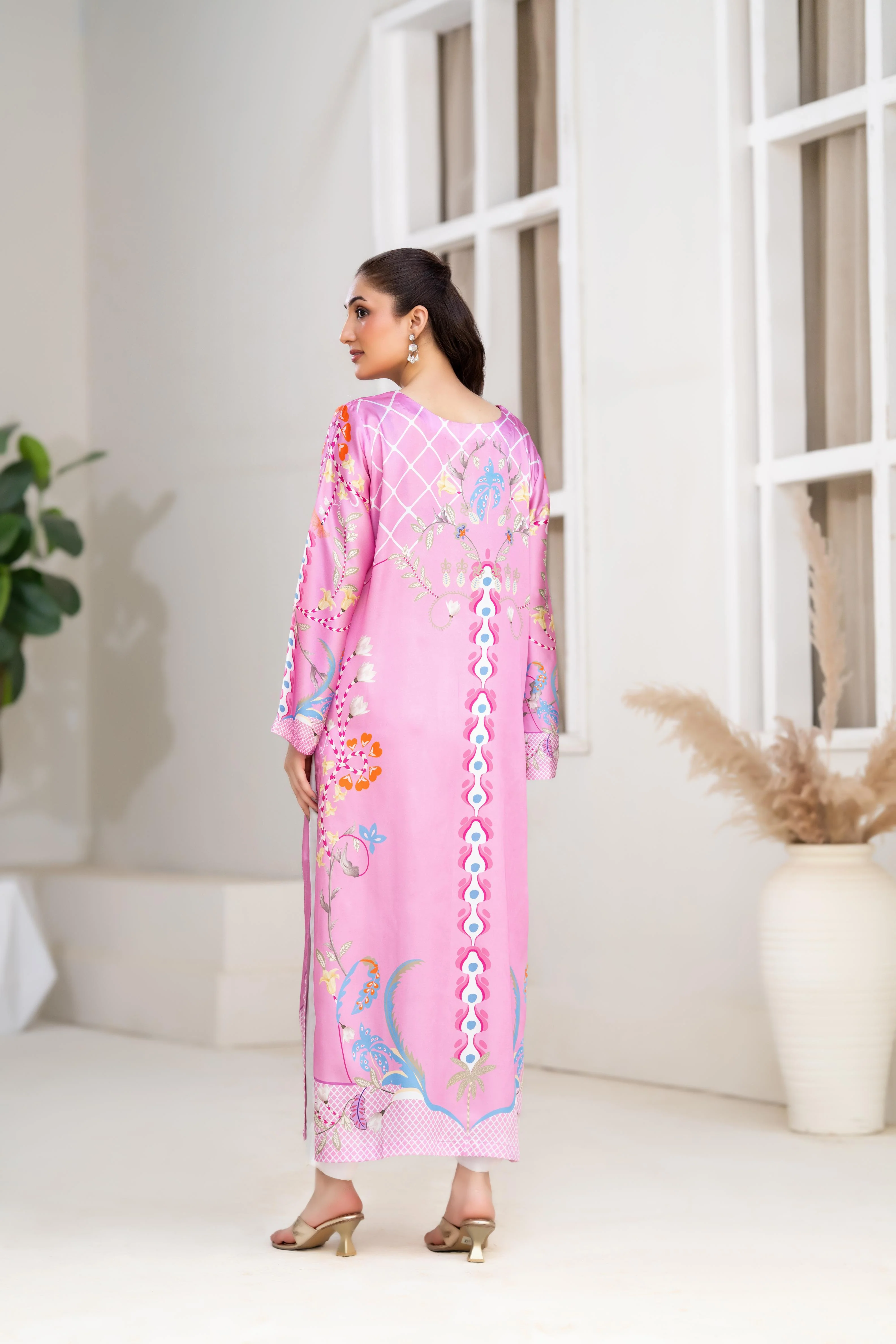 Blush Jardin Kaftan - Image 6