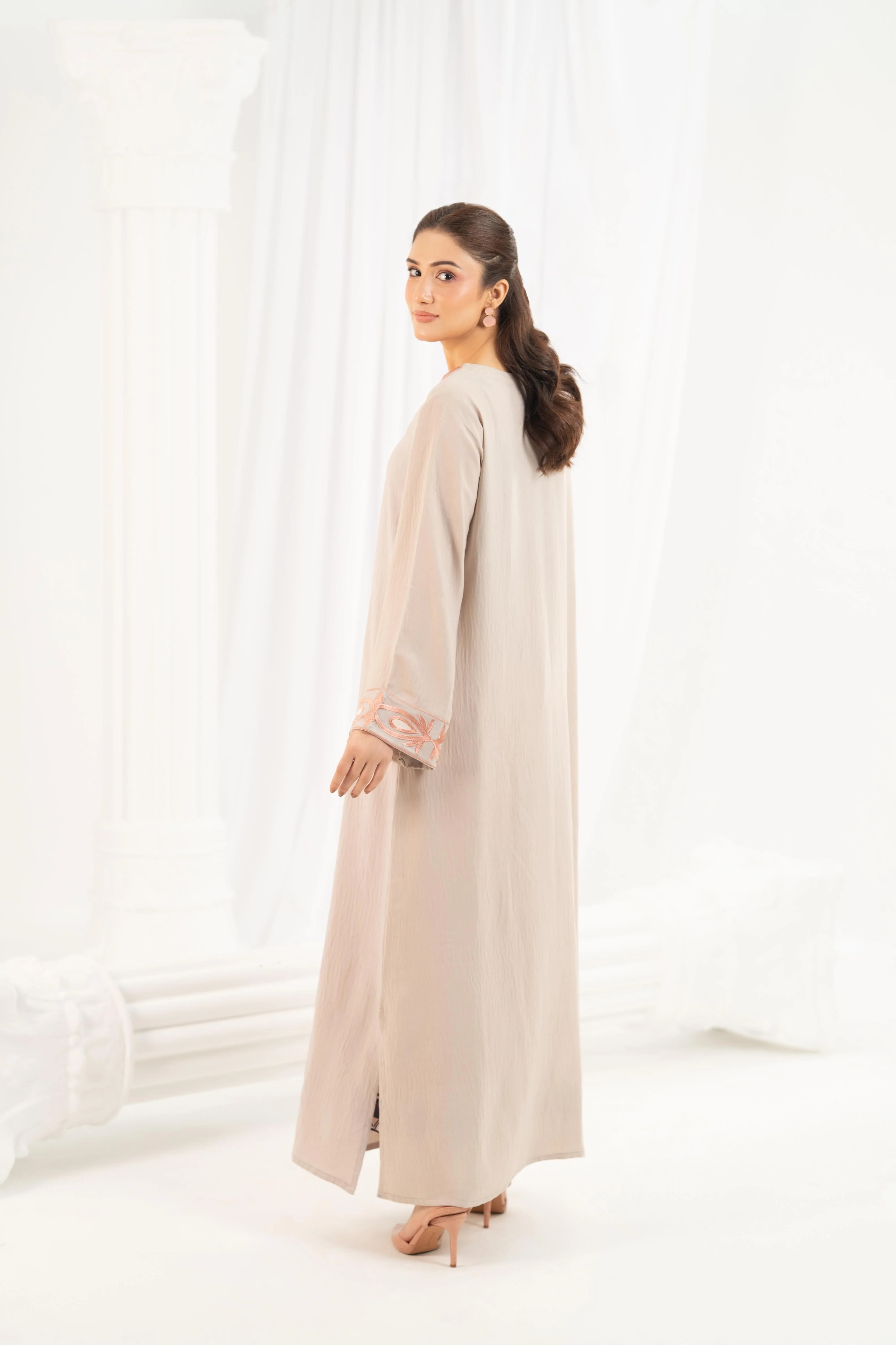 Grace Embroidery Dress - Image 11