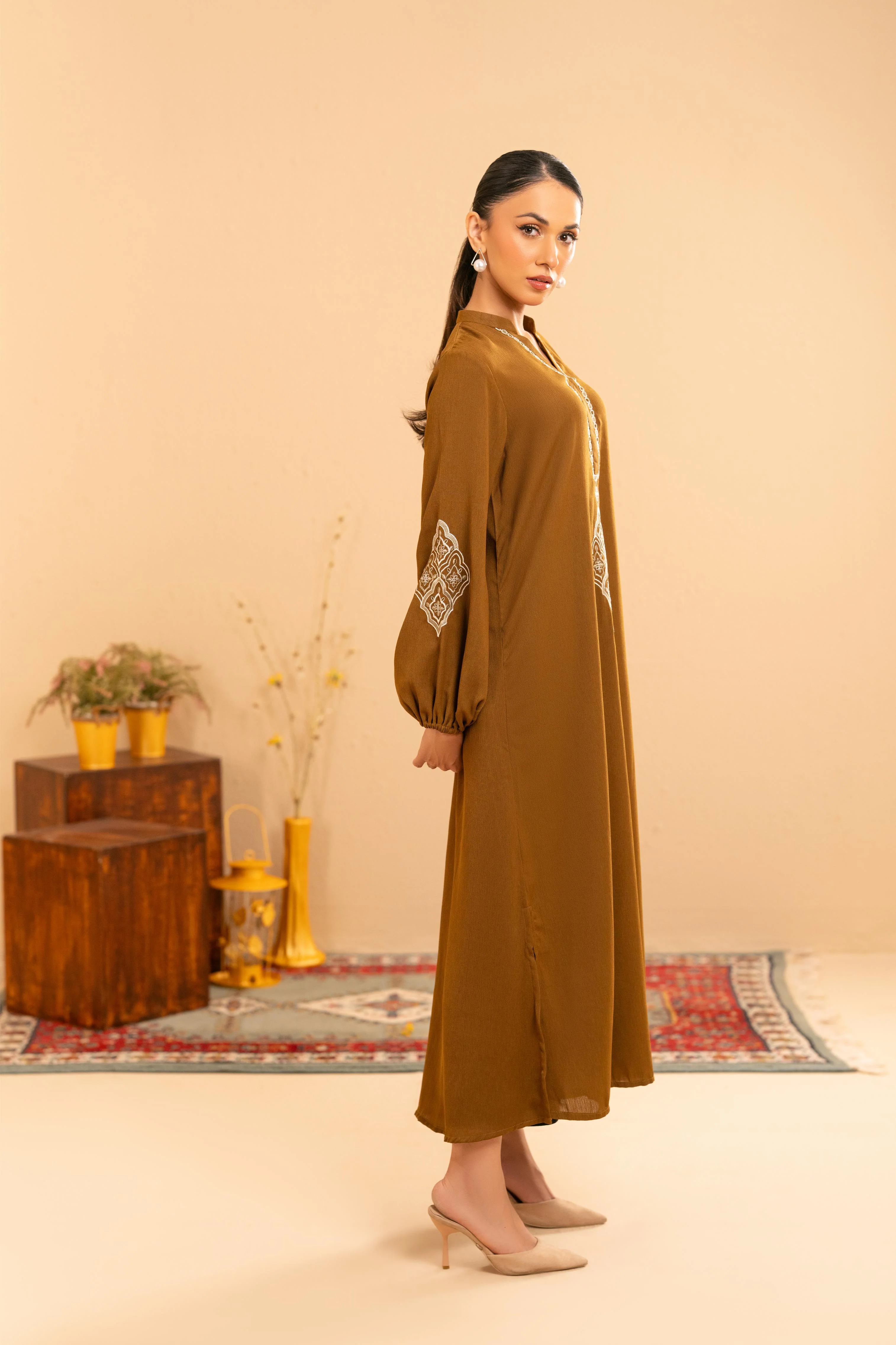 Marrow Embroidered Dress - Image 4
