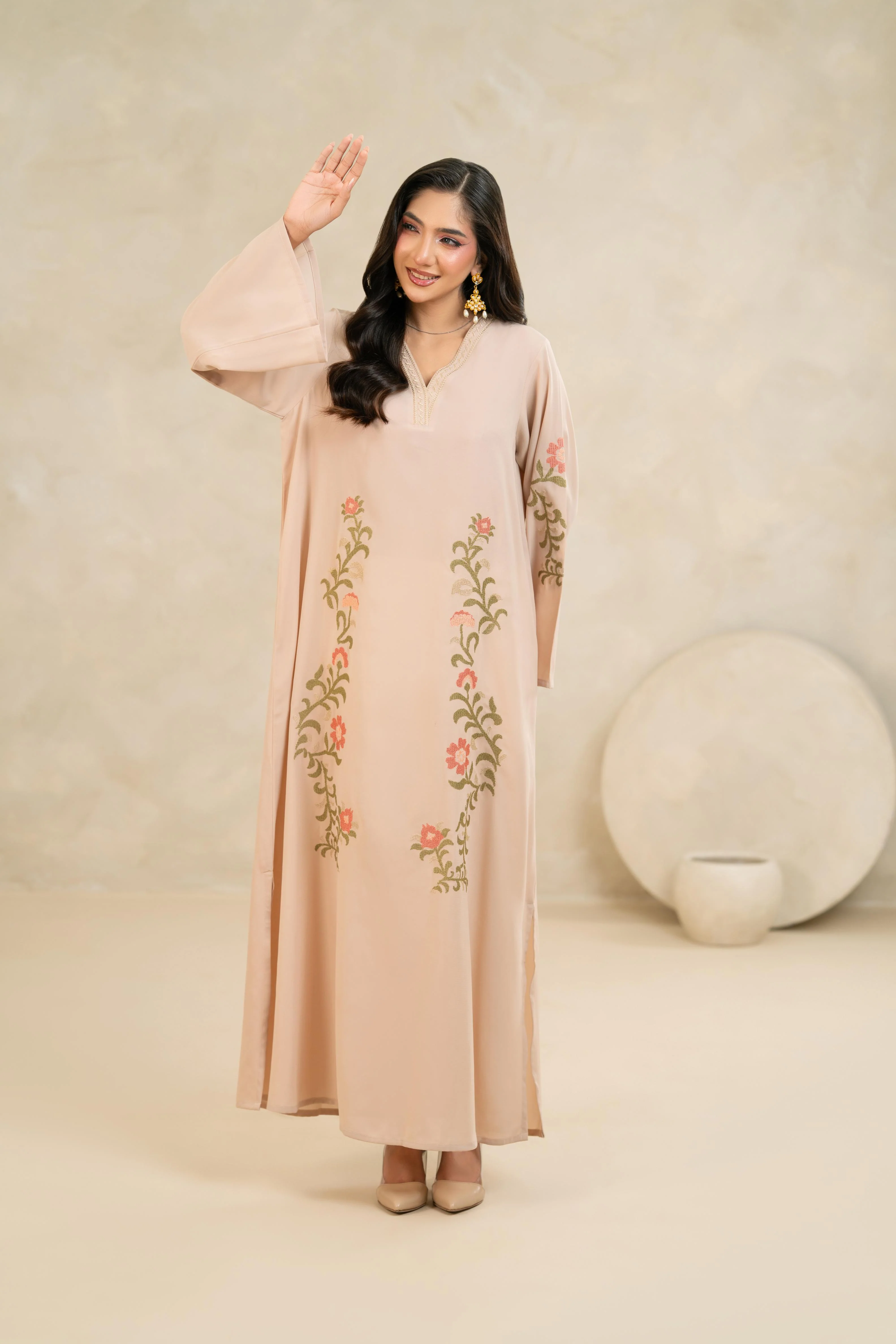 Flora Dune Dress - Image 4